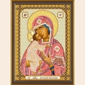 Набор для вышивания бисером НОВА СЛОБОДА "Пресвятая богородица Феодоровская"